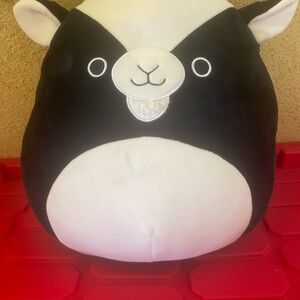 Gregory Black and White Squishmallow